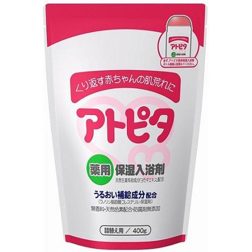 期間限定特価品 A アトピタ 薬用入浴剤 つめかえ用 400g くり返す赤ちゃんの肌荒れに Babylonrooftop Com Au