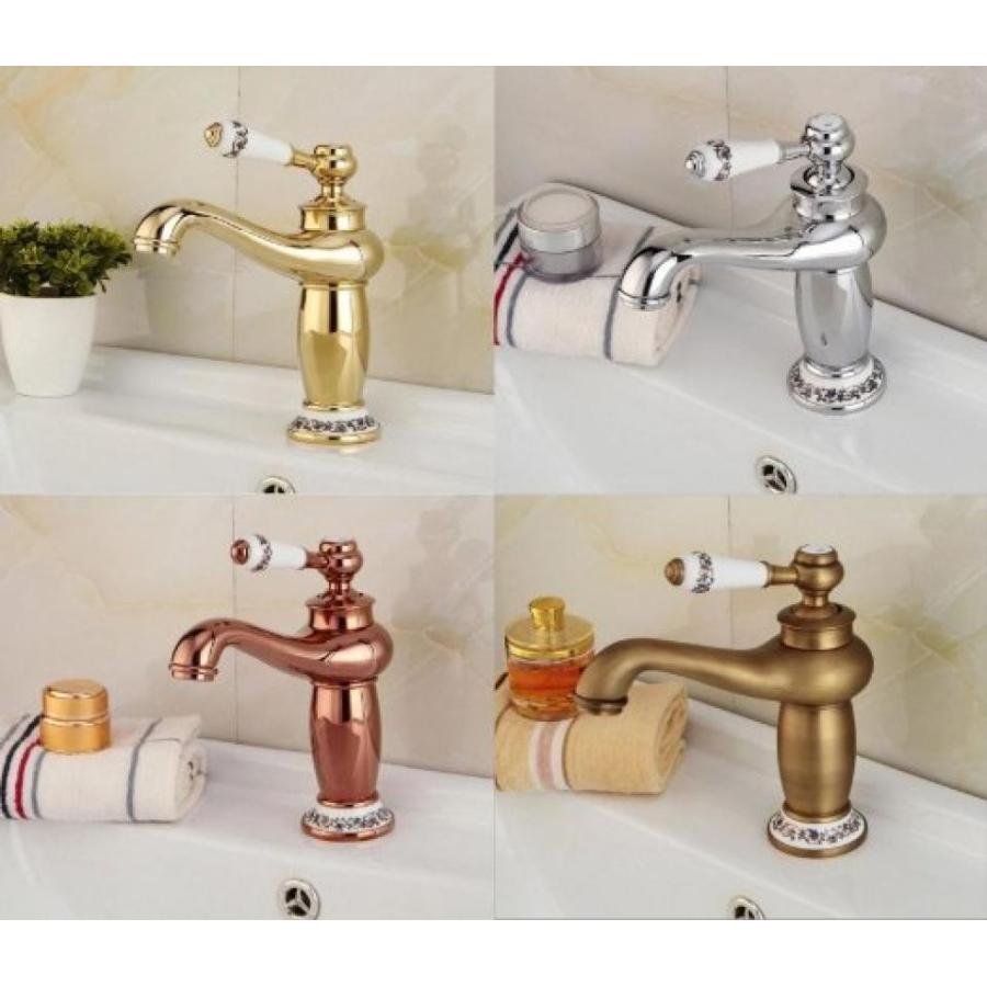 Scgeha アンティーク 蛇口 シングルレバー 混合水栓 水道 ホース マットブロンズ Aj B011bb8qji 0 Shopcreation 通販 Yahoo ショッピング