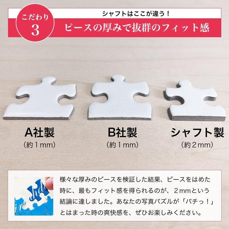 写真 ジグソーパズル オーダーメイド オリジナル プレゼント ギフト 写真入り フォト 飾れる 作成 記念日 誕生日 敬老の日 Mサイズ Puzzle M シャフト株式会社 通販 Yahoo ショッピング