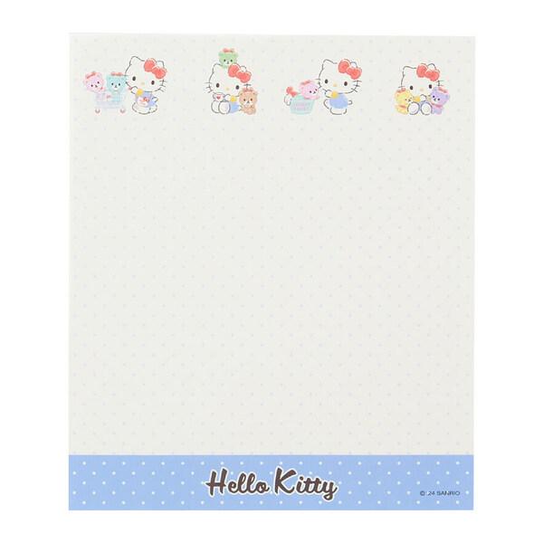 ハローキティ キャラクター形レターセット ダイカット 便箋 封筒 各2柄