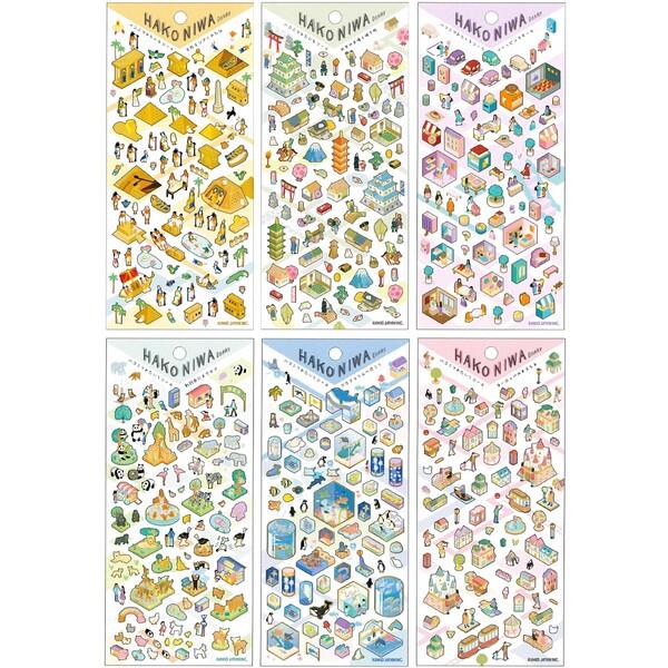 HAKONIWA DIARY ハコニワみたいなシール 6種デザインセット エジプト