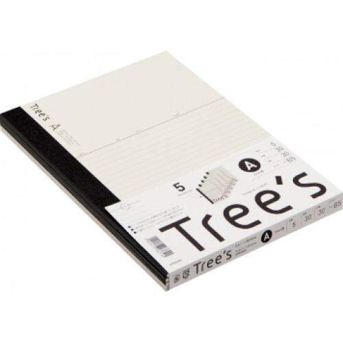 ノート Tree's セミB5 7mm罫 A罫 30枚 クリーム 5冊パック 勉強 ノート Tree's セミB5 7mm罫 A罫 30枚 クリーム 5冊パック 勉強