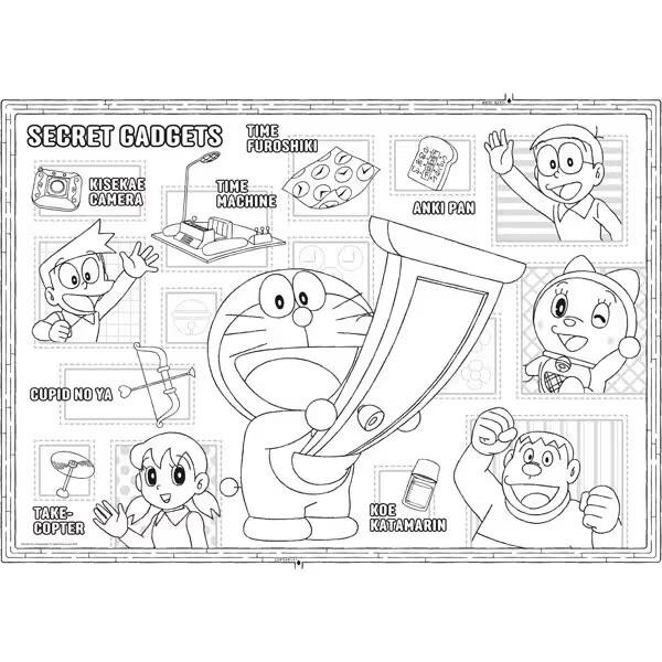 ドラえもん ひろがるぬりえ 広がる塗り絵 B5/B4/B3/B2 なが〜いめいろ