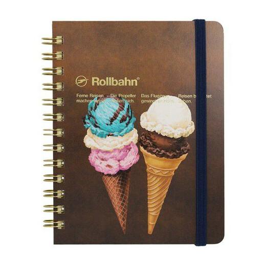 ロルバーン ポケット付メモ アメリカンスイーツ M ブラウン C/アイス