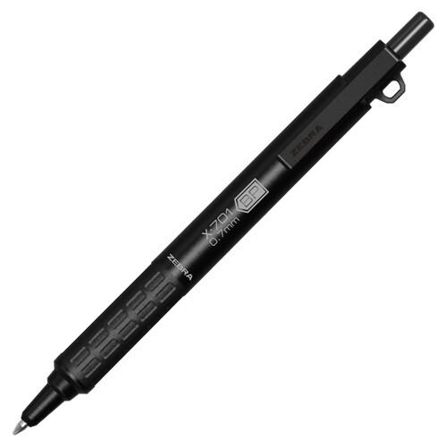 油性ボールペン X-701 逆輸入モデル 加圧式 0.7mm 黒インク 金属軸