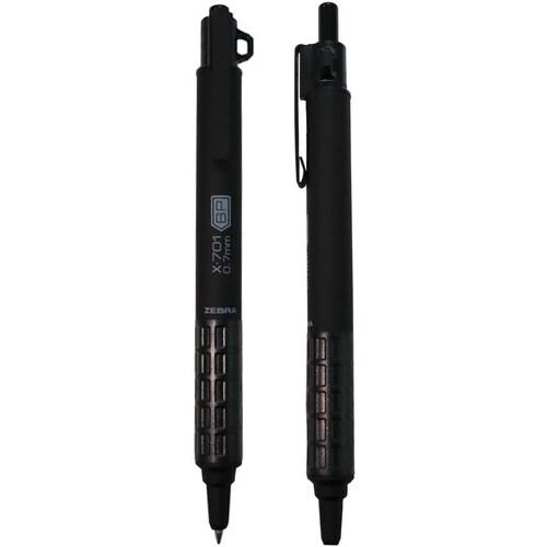 油性ボールペン X-701 逆輸入モデル 加圧式 0.7mm 黒インク 金属軸