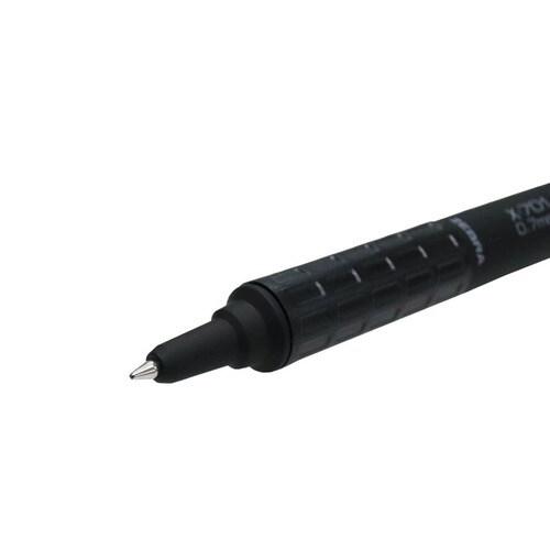 油性ボールペン X-701 逆輸入モデル 加圧式 0.7mm 黒インク 金属軸
