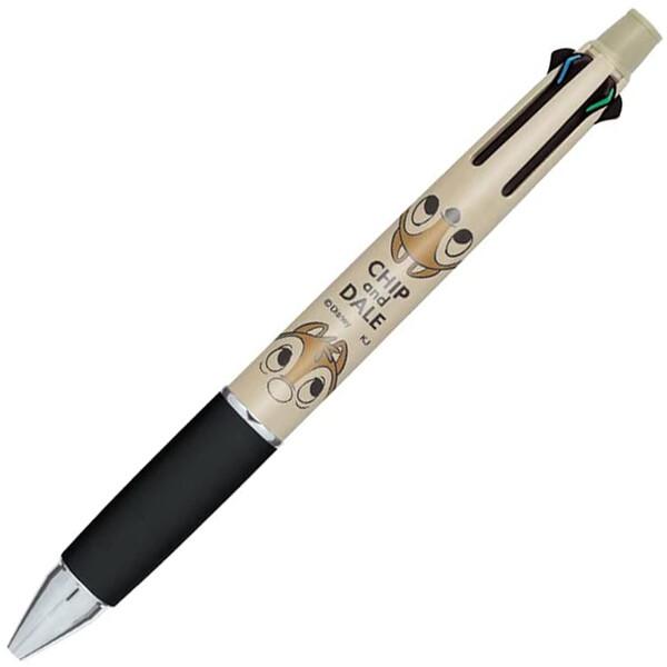 ディズニー チップ&デール ジェットストリーム 4&1 0.5mm 4色
