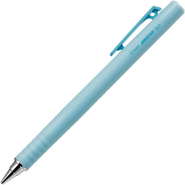 シャープペンシル エアステップ 0.5mm シーブルー ソフトな書き心地