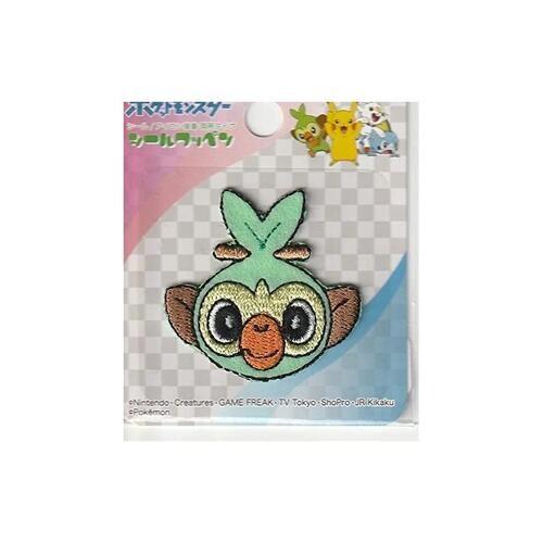 稲垣服飾 ポケットモンスター ポケモン シール ワッペン フェイス サルノリ シールアイロン両用接着 01 メール便 送料込価格 スクールサプライ 通販 Yahoo ショッピング