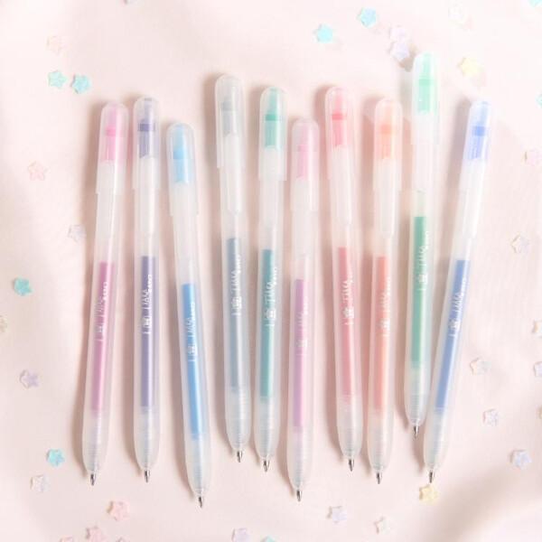 ボールサイン ティアラノック 0.8mm 単色 ルビーレッド ラメ入 水性