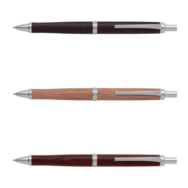 シャープペンシル LEGNO レグノ 0.5mm 木軸 樺 カバ材 スリム ノック式