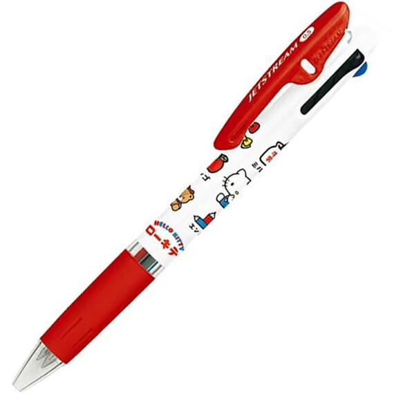 ハローキティ ジェットストリーム 3C カタカナ 0.5mm 3色ボールペン 黒