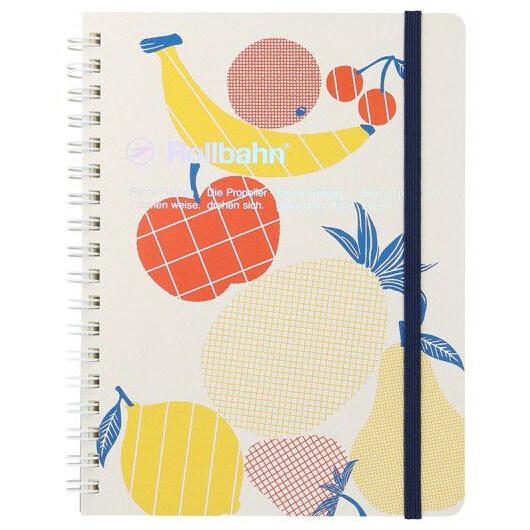 ロルバーン ポケット付メモ クッブル L クリーム カスタム リング