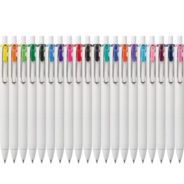 uni-ball one ゲルインクボールペン 限定色セット まとめ売り 三菱鉛筆 ゲルインクボールペン uni-ball one ユニボール ワン 0.38mm