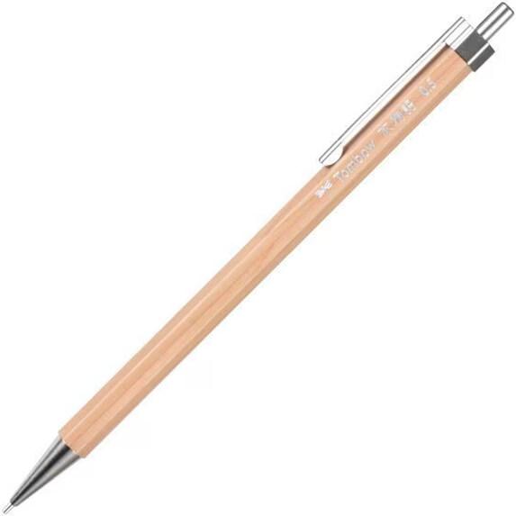 シャープペンシル 木物語 0.5mm ナチュラル 六角軸 森林認証 天然木