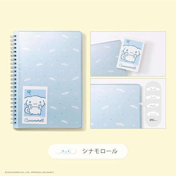 サンリオキャラクターズ シナモロール PiN NOTE ノート リングタイプ