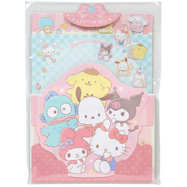 サンリオキャラクターズ キャラクター形レターセット ダイカット 便箋