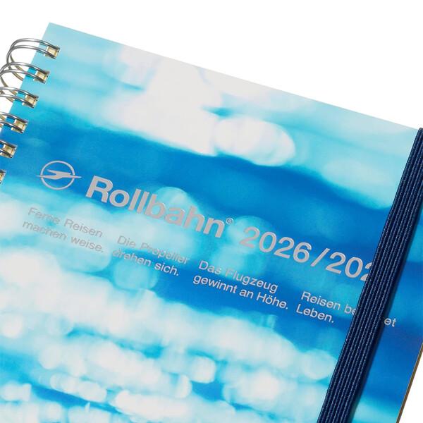 2026年3月始まり 手帳 ロルバーンダイアリー アクア L A柄 ブルー