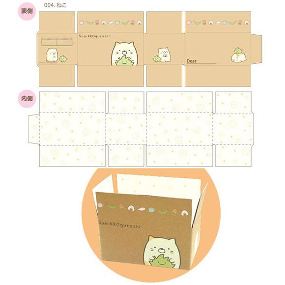 すみっコぐらし キャラ段 おもいでBOX ねこ 組立式 ミニチュア