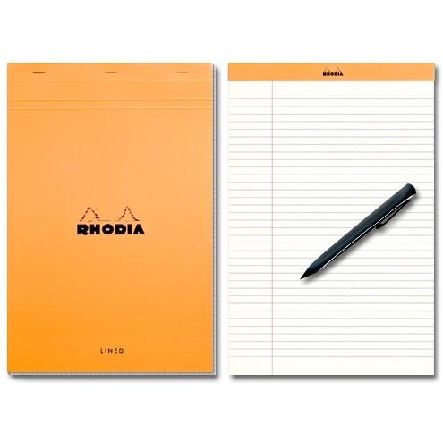 RHODIA ブロックロディア No.19 オレンジ 横罫 cf19600 [02] 〔合計