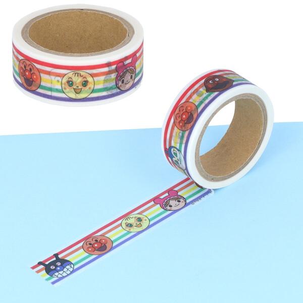 アンパンマンの文房具 スマイルプラス マスキングテープ 15mm幅 5m巻 目印 ラベル 日本製 サンスター文具 [02] 〔合計1100円以上で購入可〕 |  | 03