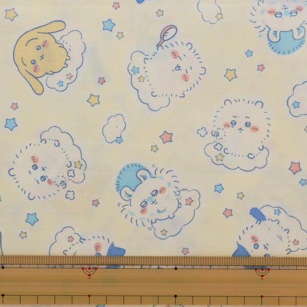 オックス】 生地 ちいかわ ゆめかわ柄 幅約110cm 約60cm カット