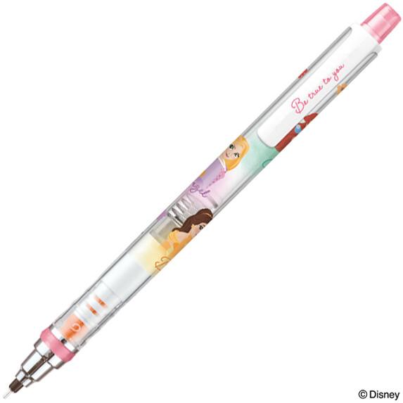 ディズニー プリンセス クルトガ 0.5mm 芯が回ってトガり続ける