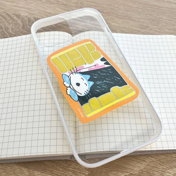 11ぴきのねこ 銀箔押し ステッカー 窓 耐光 防水 デコ スマホ PC 猫