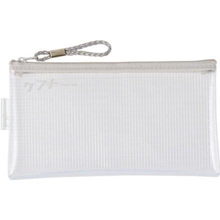 Kept ケプト 35年周年 限定 クリアペンケース カタカナ ミストグレー