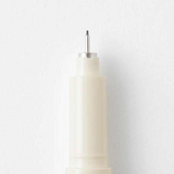 MDドローイングペン 0.1mm 黒 水性顔料 耐水性 ミリペン 日記 イラスト シンプル 日本製 ミドリ [01] 〔合計1100円以上で購入可〕 |  | 02