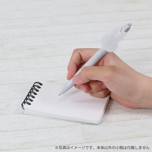 miffy ミッフィー フェイスシリーズ ボールペン グレー 0.7mm 黒インク