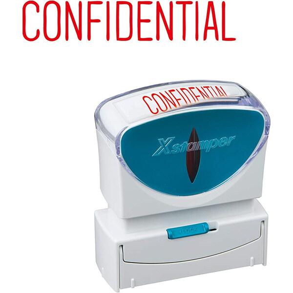 スタンプ ビジネス用 キャップレス CONFIDENTIA B型 赤 オフィス用品 便利 [02] 〔合計1100円以上で購入可〕 |  | 01