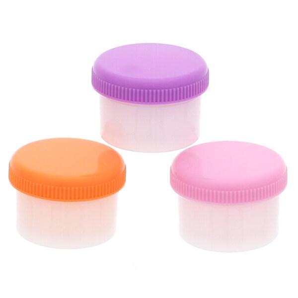 SK軟膏容器 6ml セットF (ピンク・紫・オレンジ) 個包装 電子線滅菌済