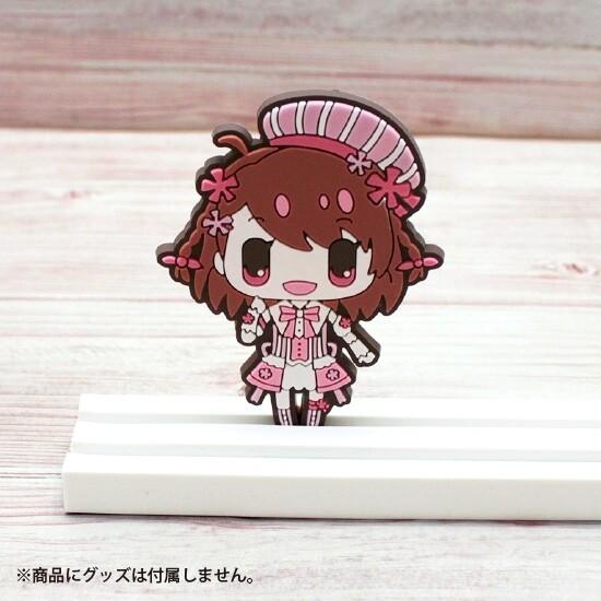 コアデ アクキー・ラバスト用スタンド バニラ 白 アクリルキーホルダー