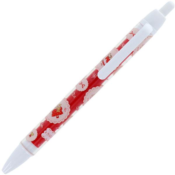 レトロ マロンクリーム 油性ボールペン 黒インキ 0.7mm シナモン