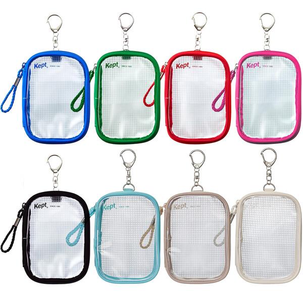 Kept ケプト アクスタケース 全8色 10.5×14cm 透明 メッシュ繊維入
