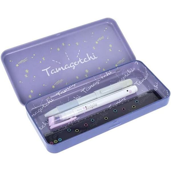 たまごっち 缶ペンケース スイーツ柄 てんしっちのたまごっち ブリキ製