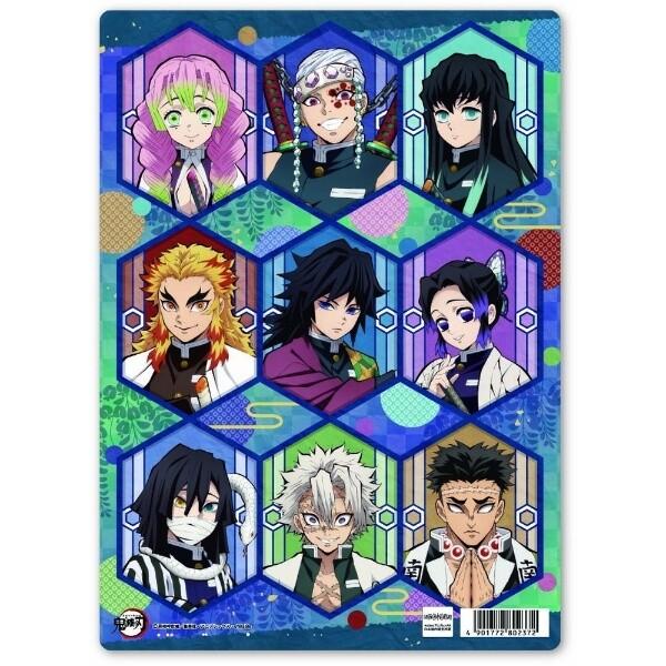 鬼滅の刃 B5 キャラクター 下敷き 炭治郎 禰豆子 善逸 伊之助 鬼殺隊