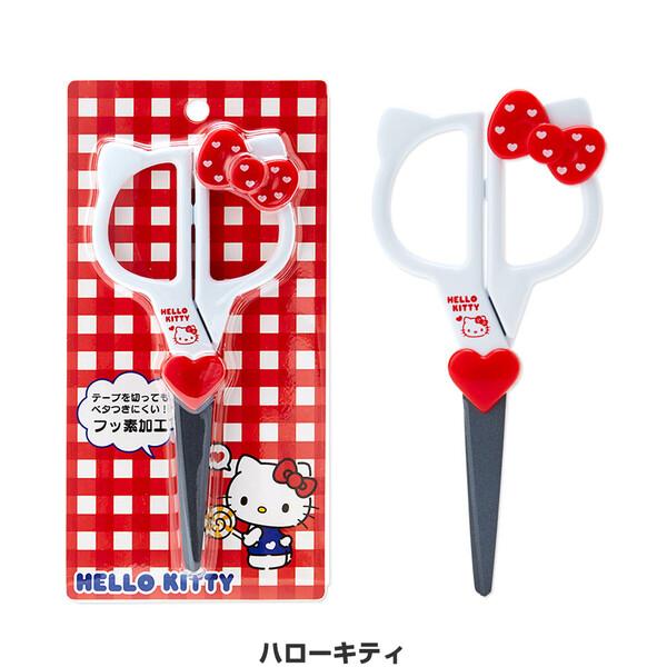 サンリオ フェイス形ハサミ ハローキティ/マイメロディ/シナモロール