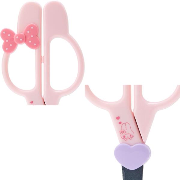 サンリオ フェイス形ハサミ ハローキティ/マイメロディ/シナモロール