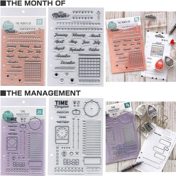 クリアスタンプシート ジャーナル かわいい イラスト はんこ プラン作り 手帳 02 メール便 送料込価格 Df900msr スクールサプライ 通販 Yahoo ショッピング