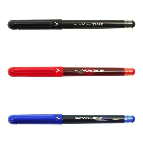 ボールペン 水性 パイロット Vコーン 【全3色】 [02] 〔合計1100円以上
