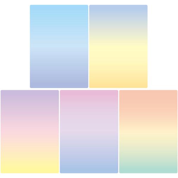 下敷き そら色したじき A4判 空色 全5色 サラサラ安定感/ツヤツヤ爽快感 エモい グラデ 透明感 共栄プラスチック [02] 〔合計1100円以上で購入可〕 |  | 01