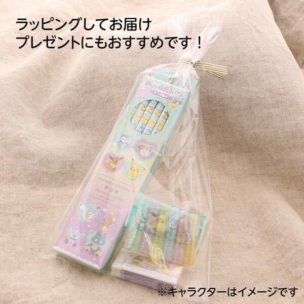 ポケットモンスター キャラクター文具3点セット 鉛筆B/消しゴム