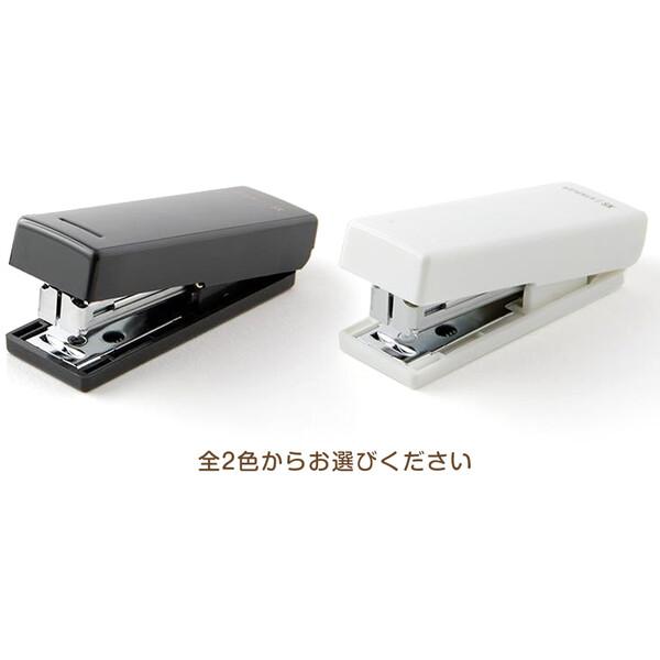 XS コンパクトホッチキス 黒A/白A 10号針用 リムーバー付 ステープラー