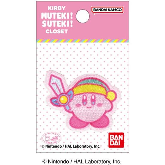 星のカービィ ワッペン KIBBY MUTEKI!SUTEKI!CLOSET ソード シール