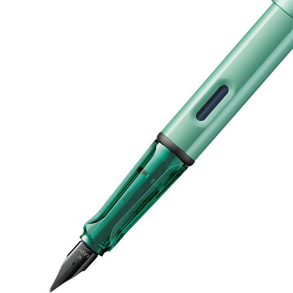 数量限定 LAMY ラミー アルスター 万年筆 M 中字 ミント 両用式 大人