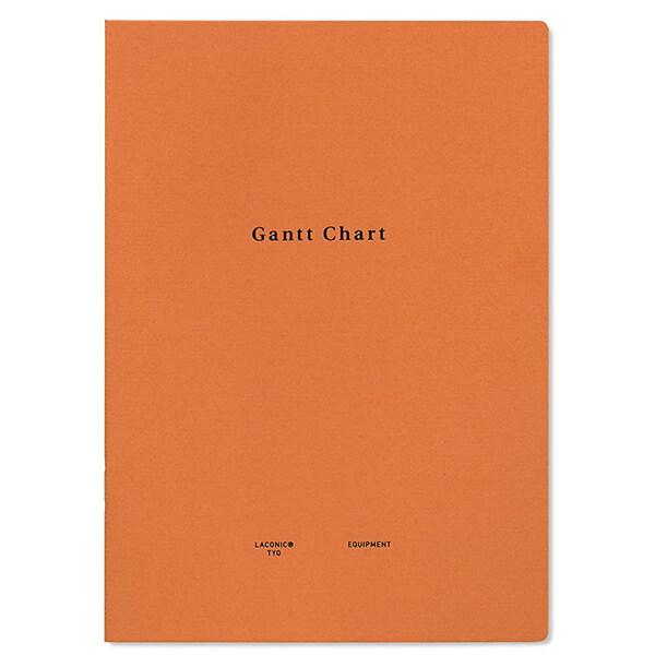 手帳 ラコニック スタイルノート ガントチャート Gantt Chart A5 日付フリー スケジュール タスク管理 ダイアリー  [01] 〔合計1100円以上で購入可〕 の商品画像