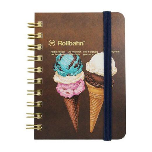 ロルバーン ポケット付メモ アメリカンスイーツ ミニ ブラウン C